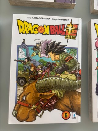 Manga dragon ball super lotto di 9 volumi