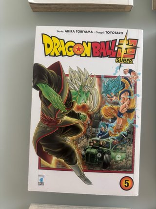 Manga dragon ball super lotto di 9 volumi