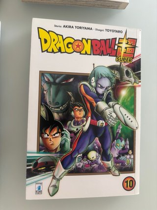Manga dragon ball super lotto di 9 volumi