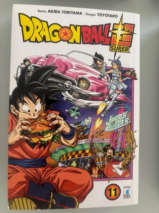Manga dragon ball super lotto di 9 volumi