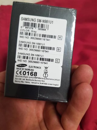 Samsung Galaxy Note 20 5G Gris