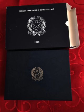 Italia Divisionale Proof 2025 Giubileo Vespucci