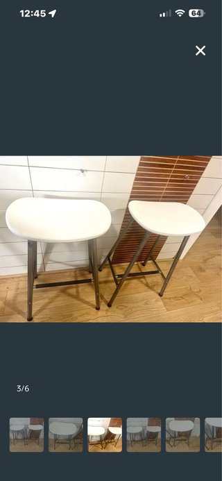 Mesa extensible cristal naranja + 2 banquetas