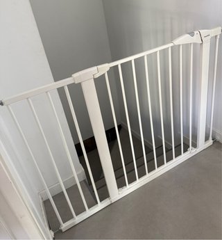 Valla seguridad infantil escalera. Hasta 1’18 x 75