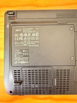 Acer Aspire One KAV10 Netbook negro
