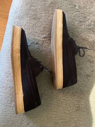 Zapatos Cortefiel Antelina Azul T42