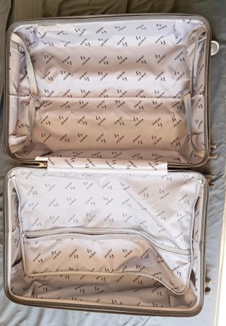 Maleta AS BAG gris resistente