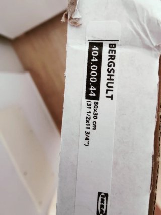 Estante Ikea Bergshult + Soportes Pershult