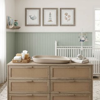 Cambiador Bebé de Espuma PU Suave y Lavable