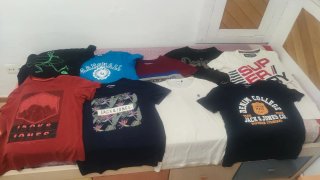Lote 10 Camisetas Talla M.