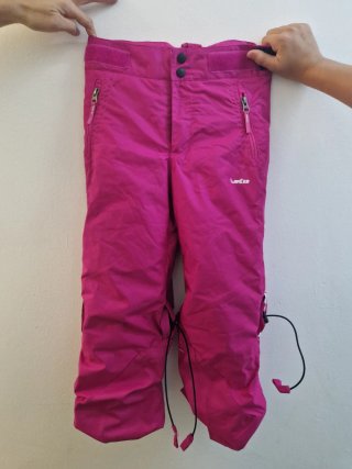 Mono de nieve Decathlon rosa niña t6