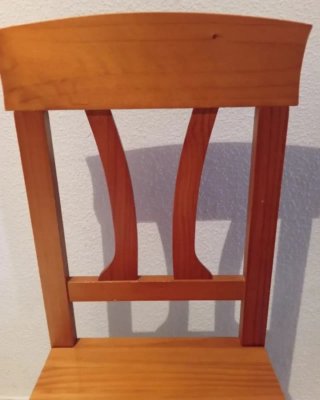 Mesa de madera con 6 sillas