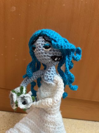 Figura Novia Cadáver Crochet