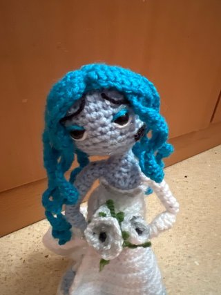 Figura Novia Cadáver Crochet