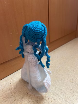 Figura Novia Cadáver Crochet