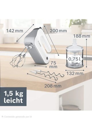Batidora Bosch Styline MFQ4850