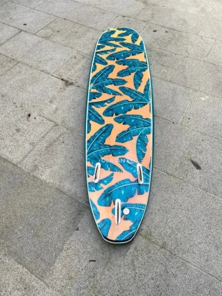 Tabla Surf Olaian 7'8" (75L) + Quillas + Leash