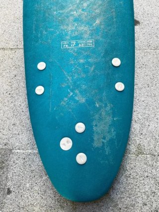 Tabla Surf Olaian 7'8" (75L) + Quillas + Leash