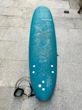 Tabla Surf Olaian 7'8" (75L) + Quillas + Leash