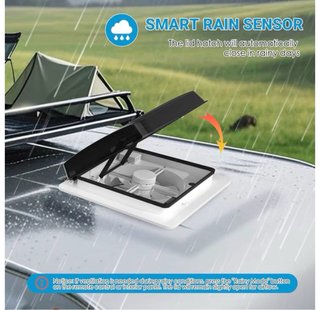 Extractor ventilador autocaravana sensor de lluvia