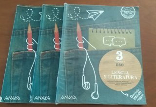 Lengua y literatura 3⁰ESO de Anaya
