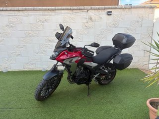 Honda CB500X 2019 Roja y Plata