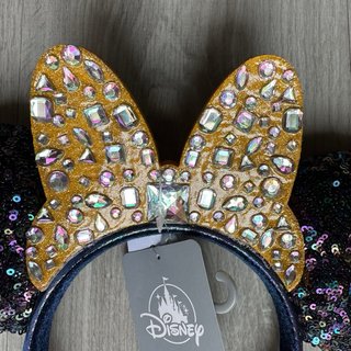 Walt Disney World diadema con orejas y joyas 50th