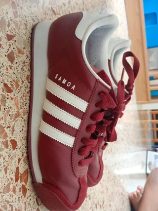 Zapatillas Adidas Samoa Rojas Talla 42.5
