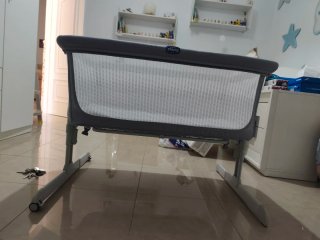 Minicuna Chicco gris