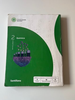 Libro Química 2 Bachillerato Santillana