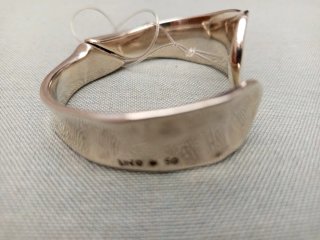 Brazalete Plata Ley Uno de 50 mujer