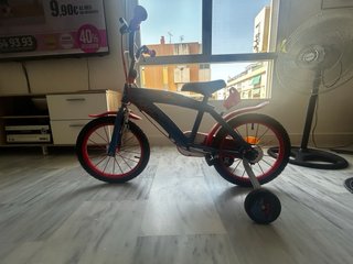Bicicleta infantil Spiderman