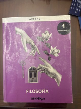 Filosofía 1º Bachillerato. Libro del estudiante...