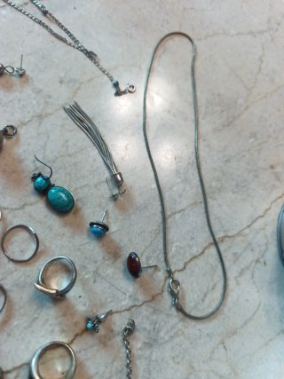 Lote de Joyería Plata