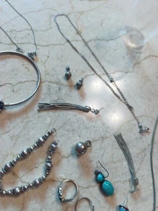 Lote de Joyería Plata