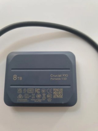 SSD Externo Crucial X10 Portátil 8TB