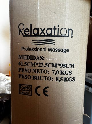 Colchoneta profesional de masaje