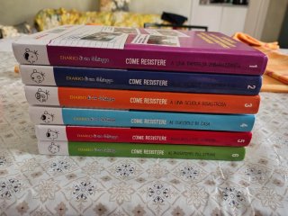 Collana di 6 libri di "Diario di una Schiappa"