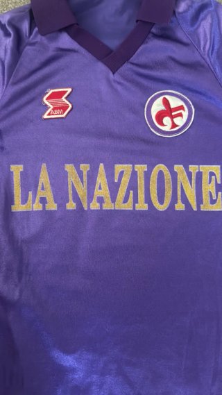 Maglie Fiorentina sponsor La Nazione e Crodino