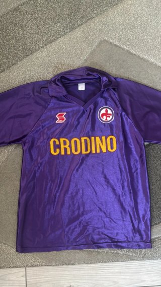 Maglie Fiorentina sponsor La Nazione e Crodino