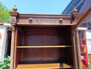 VITRINA/LIBRERIA VINTAGE - S. XIX