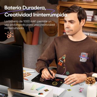 Tableta Gráfica XPPen Deco Mini7W V2 Negra