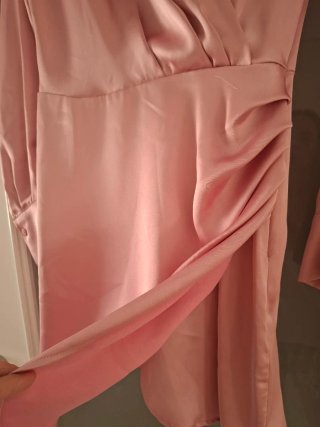 Vestido rosa Stradivarius Talla XS