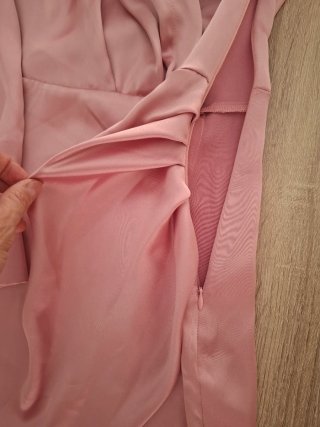 Vestido rosa Stradivarius Talla XS