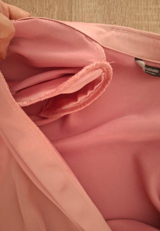 Vestido rosa Stradivarius Talla XS