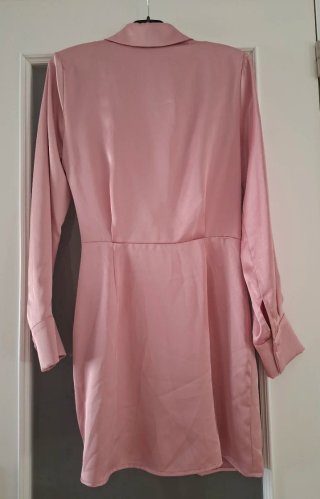 Vestido rosa Stradivarius Talla XS