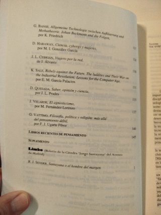 Revista filosofía Teorema vol.XVII/1,2,3