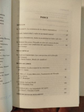 Revista filosofía Teorema vol.XVII/1,2,3