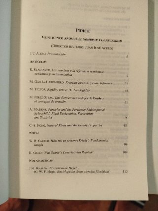 Revista filosofía Teorema vol.XVII/1,2,3