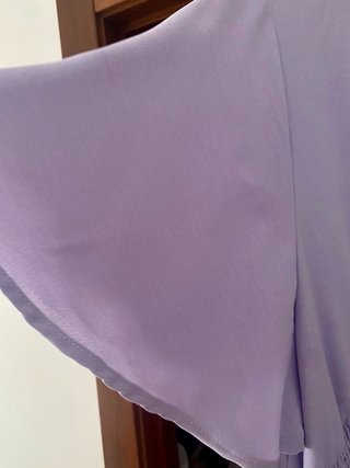 Vestido largo lila SHEIN talla única
